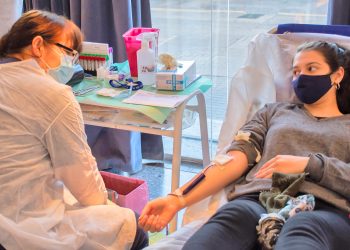 Desarrollaron una exitosa campaña de donación de sangre