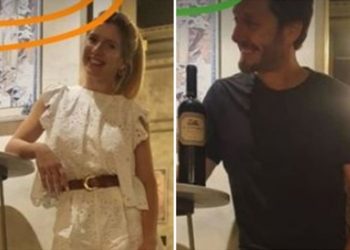 El llamativo encuentro de Laurita Fernández y Benjamín Vicuña en un restaurante