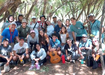 Hubo un encuentro nacional de jóvenes franciscanos en Valle Grande