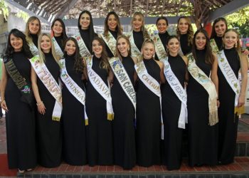 Las reinas departamentales oficializaron sus proyectos solidarios