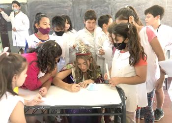 Nuestra embajadora MilagrosCantero visitó escuelas en El Cerrito
