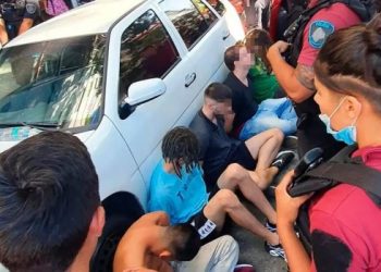 Se negaron a declarar los seis imputados por la violación en grupo de Palermo y seguirán detenidos
