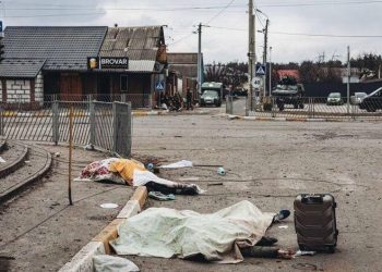 La peor cara de esta guerra: Una madre ucraniana y sus dos hijos fueron asesinados por las tropas rusas cuando intentaban huir de Irpin