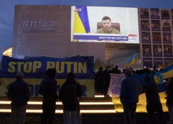 Zelenski criticó a Israel y a la OTAN