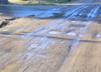 Denuncian el pésimo estado de una calle de Rama Caída