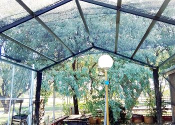 La escuela Margarita Cinca de Geary logró reconstruir su invernadero