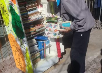 Colocaron una “heladera literaria” en el barrio San Martín