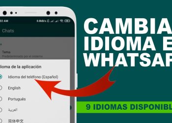 Cómo cambiar el idioma de WhatsApp Web