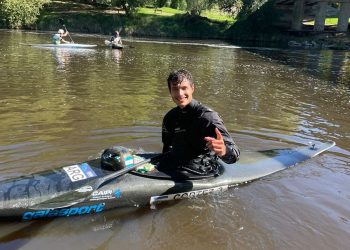 Primer puesto para Gerónimo Cortez en la Copa Argentina de canotaje