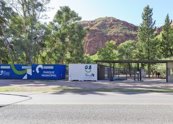 Este fin de semana quedará habilitado el renovado parque municipal de Valle Grande