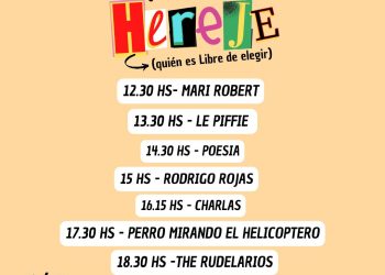 Invitan a participar del festival “Hereje”
