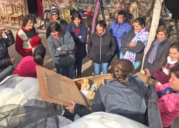 Explican cómo trabajan en el proyecto “Telares Campesinos”
