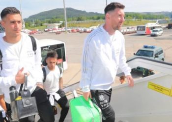 Argentina ya está en Londres para la «Finalissima» de mañana contra Italia