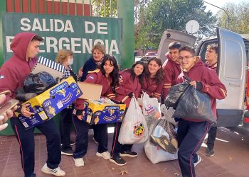El colegio Proyectar se sumó a la campaña solidaria organizadapor Cáritas y Diario San Rafael