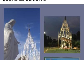 Realizan un locro patrio para continuar la construcción del Santuario de la Virgen de la Medalla Milagrosa