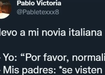 Presentó a su novia en casa y sus padres los sorprendieron con un insólito gesto que ya es viral en Twitter