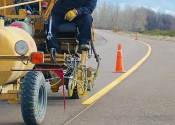 Se inicia importante operativo de demarcación en rutas y caminos