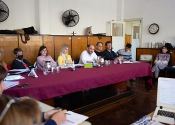 Thomas se reunió con supervisores e inspectores de niveles Inicial y Primario del Sur