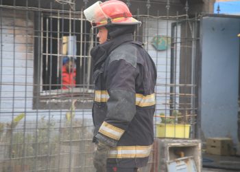 Se incendió una vivienda y hay un niño en estado crítico