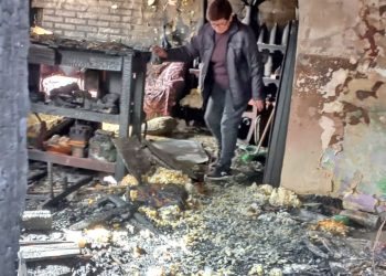 Se incendió una vivienda y hay un niño en estado crítico