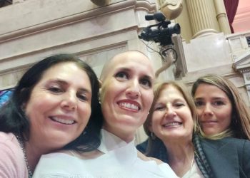 Video: la emoción de  la sanrafaelina Jimena Latorre ante la conmovedora ovación de los diputados