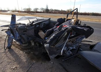 Luján de Cuyo: Iba por el Acceso Sur, lo chocó de atrás un Audi y está muy grave