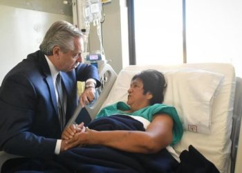 Alberto Fernández visitó a Milagro Sala y denunció su «injusta detención»