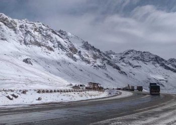 Alerta amarilla por nevadas intensas en Mendoza