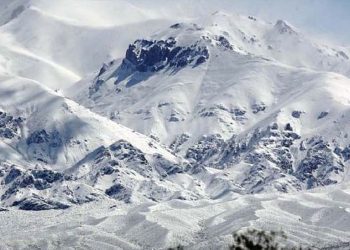 Importantes niveles de nieve en las nacientes  de los ríos del sur provincial