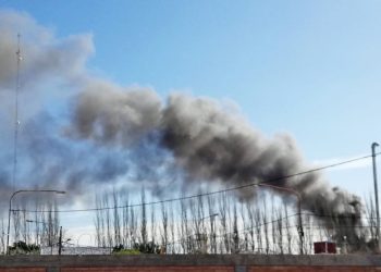 Daños en una chacarita por un incendio
