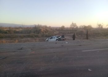 Falleció un policía en un choque múltiple en Ruta 40