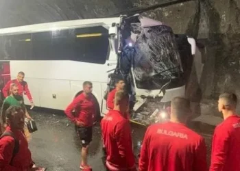 Grave accidente de la Selección de Bulgaria: chocó micro que transportaba a parte del equipo