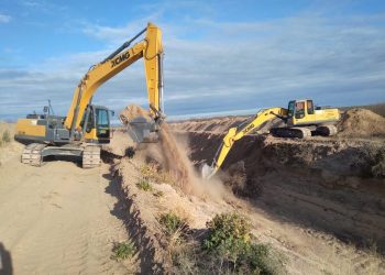 Dirección de Hidráulica terminó las obras de defensa y encauzamiento del zanjón La Hedionda