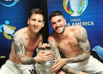 Lionel Messi le hizo un insólito pedido a Rodrigo De Paul con respecto a Tini Stoessel