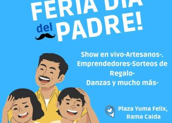 Se realizará la Feria de Arte e Integración por el Día del Padre en Rama Caída