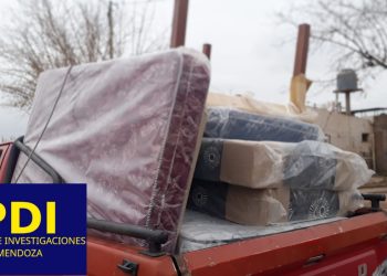 Secuestraron en Guaymallén valiosa mercadería de una estafa tecnológica a un comercio sanrafaelino