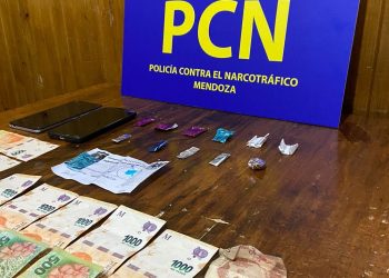 Tras un allanamiento antidroga, una mujer quedó detenida en Tupungato