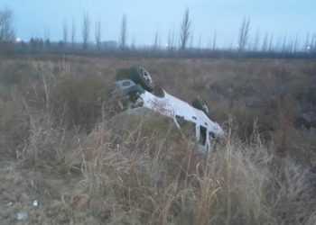 Volvían de comer un asado y volcaron: un muerto en Tupungato
