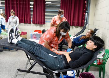 Se realizó una exitosa colecta de sangre en el Colegio Maristas