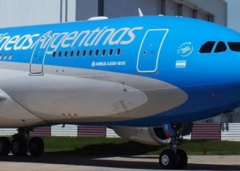 Aerolíneas Argentinas incorporó un nuevo avión Airbus 330-200 a su flota de largo alcance