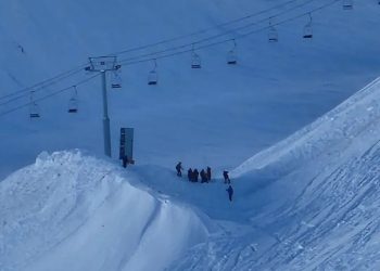 Avalancha en Las Leñas: dos esquiadores resultaron heridos y se montó un operativo de rescate