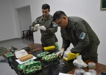 Caminaba en la frontera con un bulto sobre la espalda: eran 93 kilos de cocaína