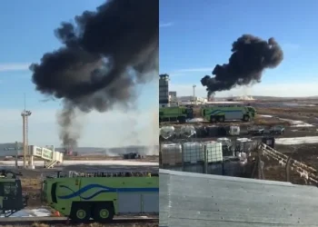 Cayó un avión tras despegar del aeropuerto de Río Grande: hay cuatro muertos