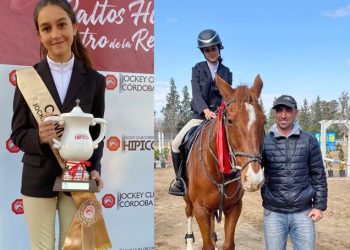 Distinción para la joven sanrafaelina campeona  del torneo de saltos hípicos en Córdoba