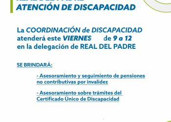 El Municipio llevará a cabo hoy viernes  un “operativo de discapacidad” en Real del Padre
