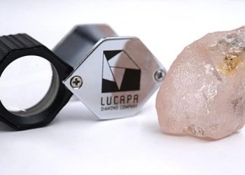 Encontraron un «espectacular» diamante rosa en Angola que podría ser el mayor visto en 300 años