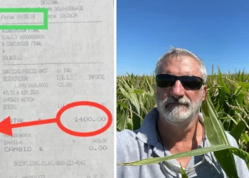 Encontró un ticket de lo que pagó en 2018 por el gasoil, lo comparó con el precio actual y sorprendió a todos