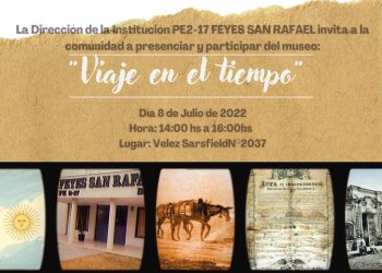 FEYES presentarán  el viernes 8 el museo interactivo “Viaje en el tiempo” e invitan a la comunidad