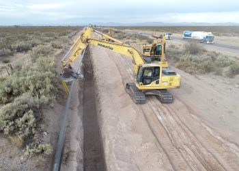 El gasoducto avanza por encima de lo previsto  y se acerca a su segunda etapa de obra