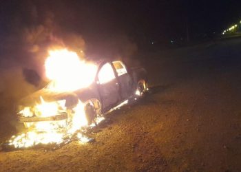 Horror en Chaco : encontraron un cadáver calcinado dentro de un auto y se sospecha que se trata de un abogado